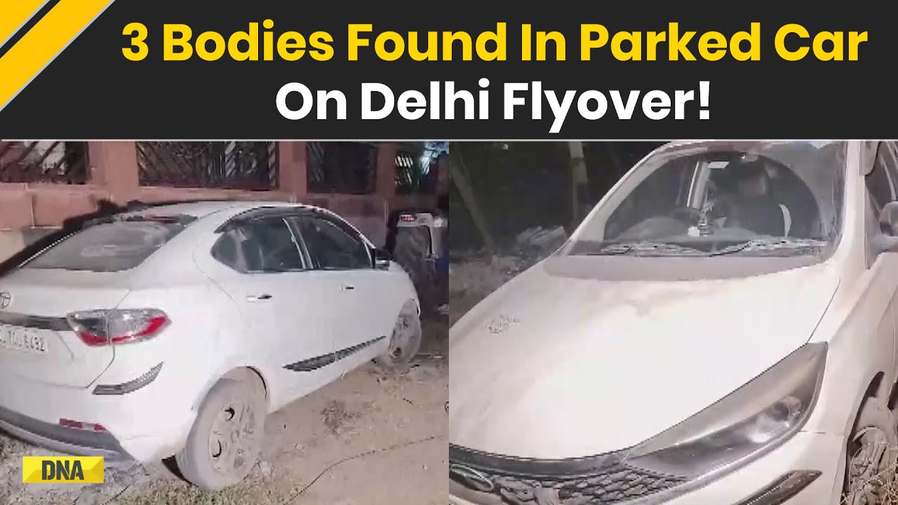 Delhi News: 3 Bodies Found In Parked Car On Delhi Peeragarhi Flyover, Poisoning Suspected