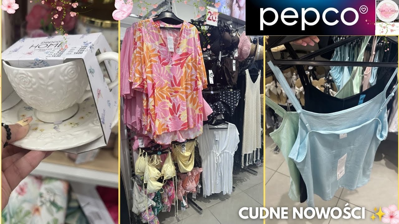 PEPCO 🌸 NOWOŚCI NA LATO🤩☀️ FILIŻANKA kubki HIT & Mega piżamki i sukienki👗🩷 Dzial MĘSKI koszulki topy