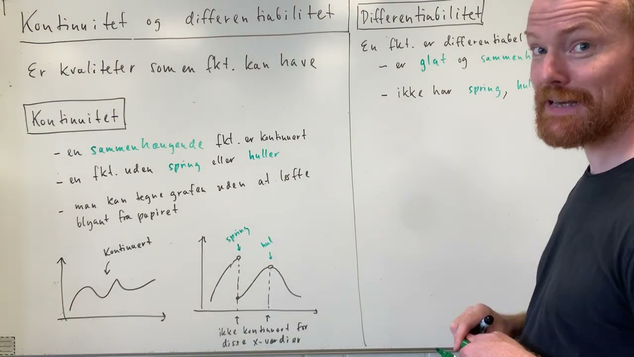 Differentialregning del 7: Kontinuitet og differentiabilitet