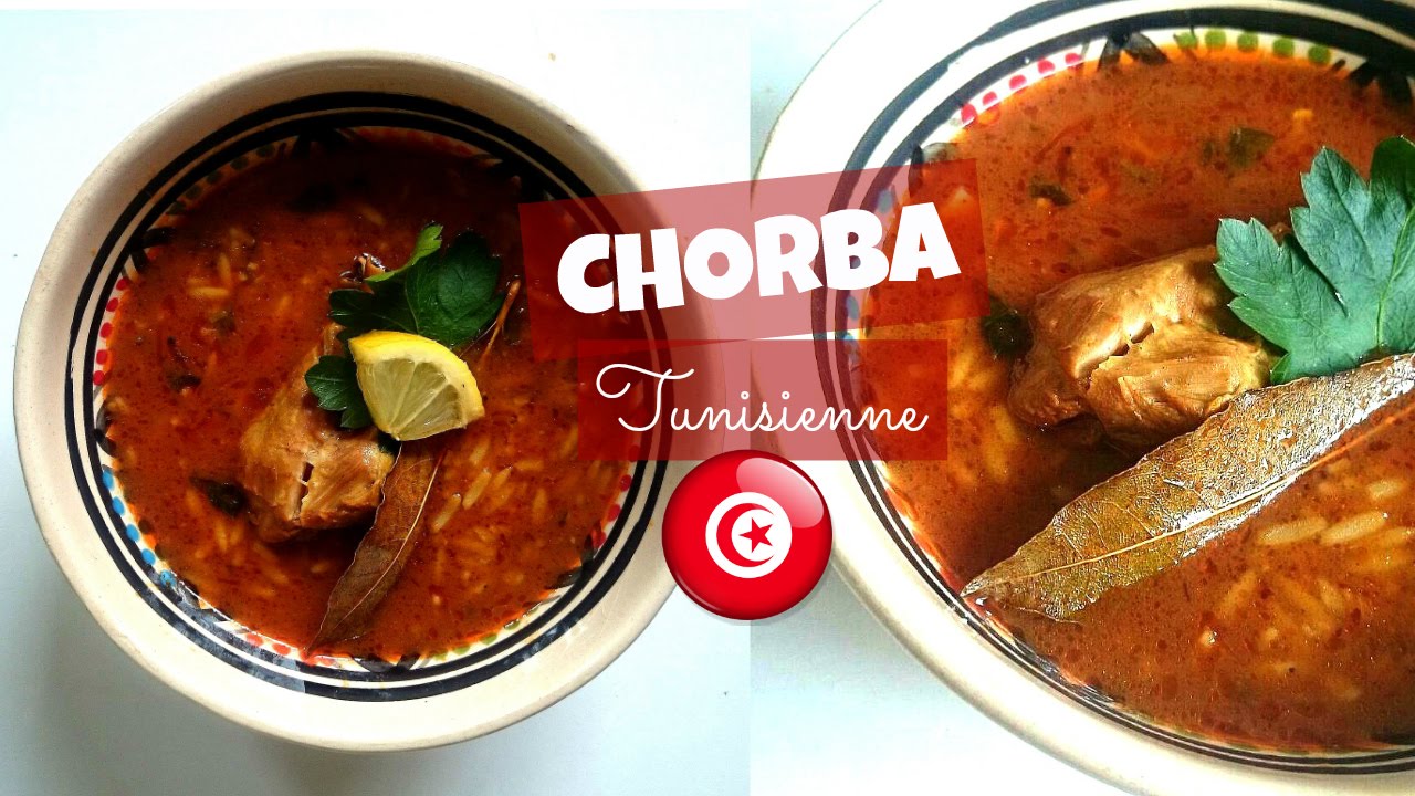 Chorba poulet tunisienne - Recette simple et rapide (Cookwithso)