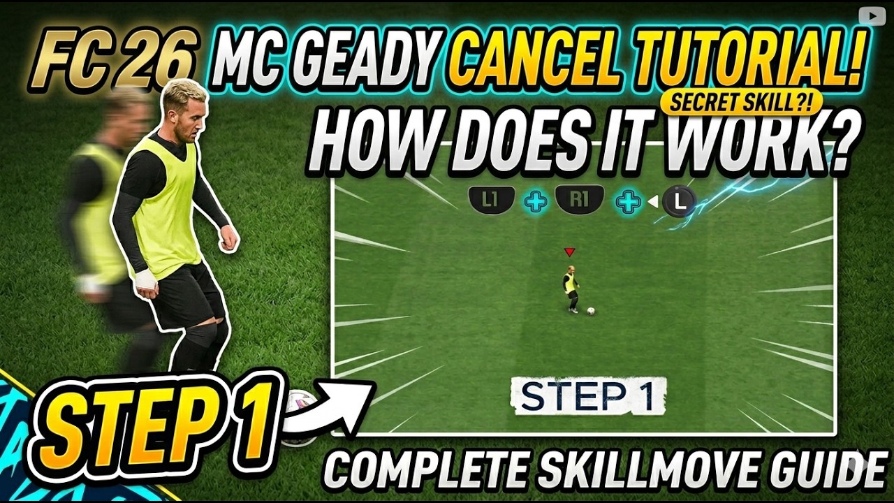 The MOST CONFUSING Skill Move! 🤯 McGeady Cancel Tutorial #FC26