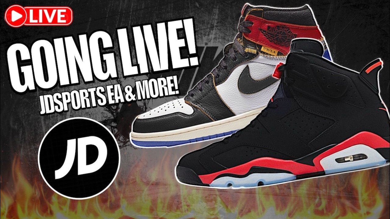 JDSPORTS EA! JORDAN 6 INFRARED SALESMAN & UNION LA FRAGMENT SOON!