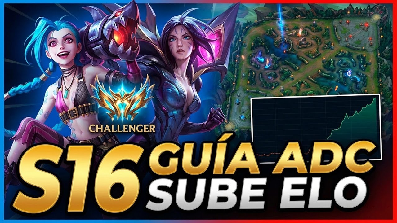 C&Oacute;MO JUGAR ADC EN 2026: Gu&iacute;a de CHALLENGER para Subir Elo 🧠