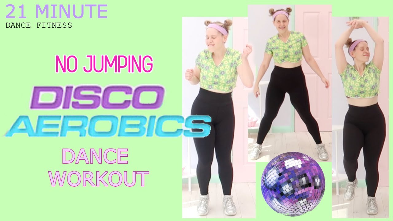 2500 STEPS DISCO AEROBIC DANCE WORKOUT | LOW-MED IMPACT | NO JUMPING | DISCO MUSIC