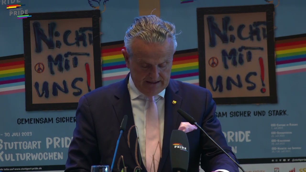 Stuttgart PRIDE - CSD-Empfang im Rathaus 2023