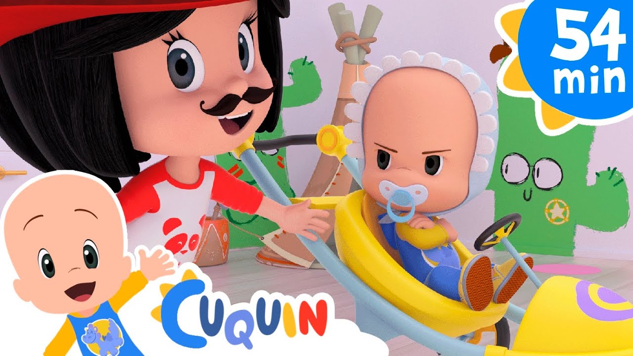 El Cocherito Lere y más canciones infantiles con Cleo y Cuquin | Familia Telerin