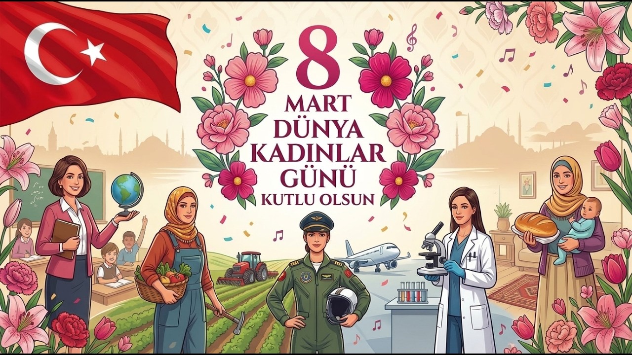 KADINLAR GÜNÜ ŞARKISI 2026 – 8 MART DÜNYA KADINLAR GÜNÜ #kadınlargünü #8martdünyakadınlargünü #kadın