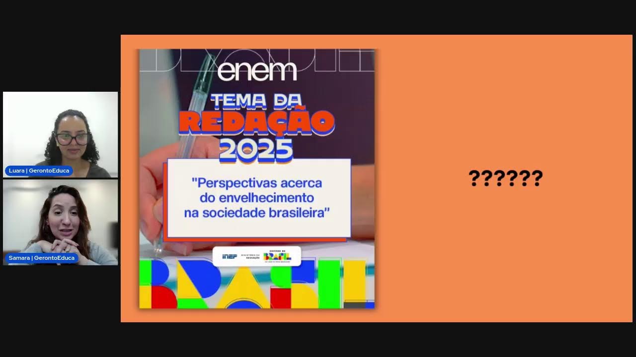 Tema Redação do Enem 2025