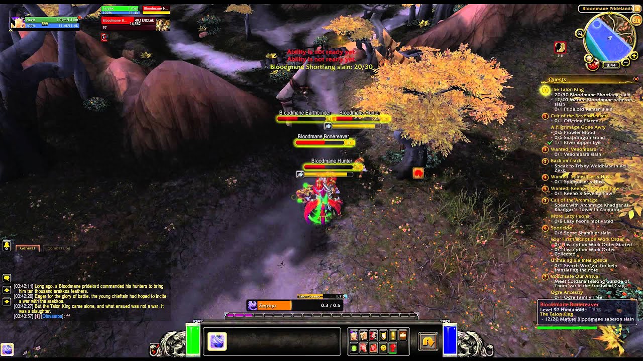 Terokk's Legend WoD The Talon King Quest