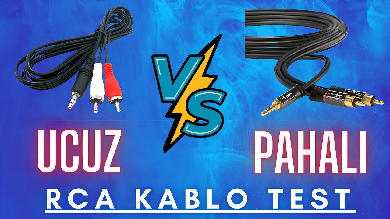 En İyi RCA Kablo Hangisi? Müzik Setimizde Test Ettik