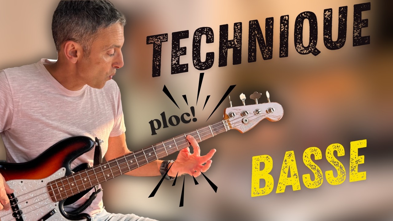Ghost notes à la basse : exercices simples pour groover