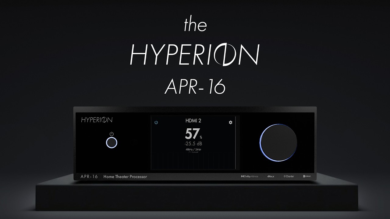 Hyperion APR-16 Home Theater Pre-Processor Unboxing - AudioControl
