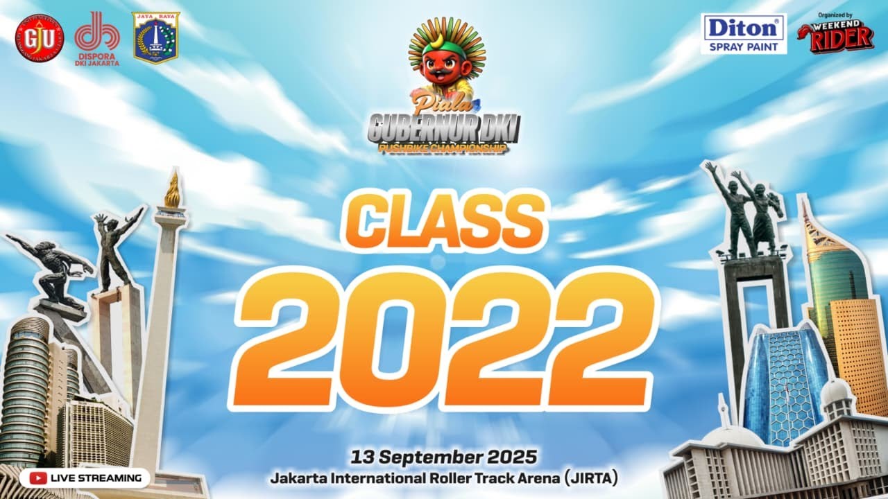 PIALA GUBERNUR DKI JAKARTA -  PUSHBIKE CHAMPIONSHIP || CLASS 2023 || WEEKEND RIDER
