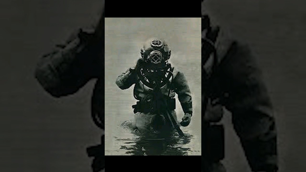 How Much Does a Dive Helmet Weigh? #history #diving  #navy