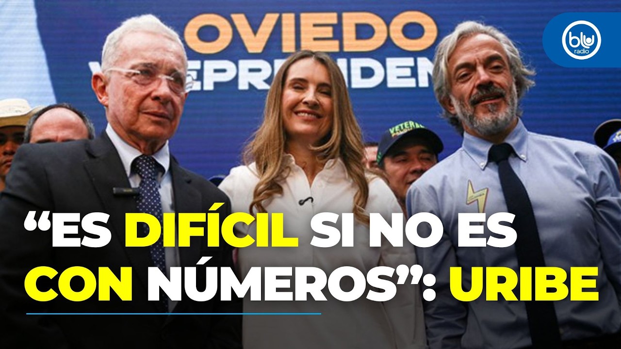 Uribe acepta que fórmula Paloma-Oviedo fue cálculo electoral: “Es muy difícil si no es con números”