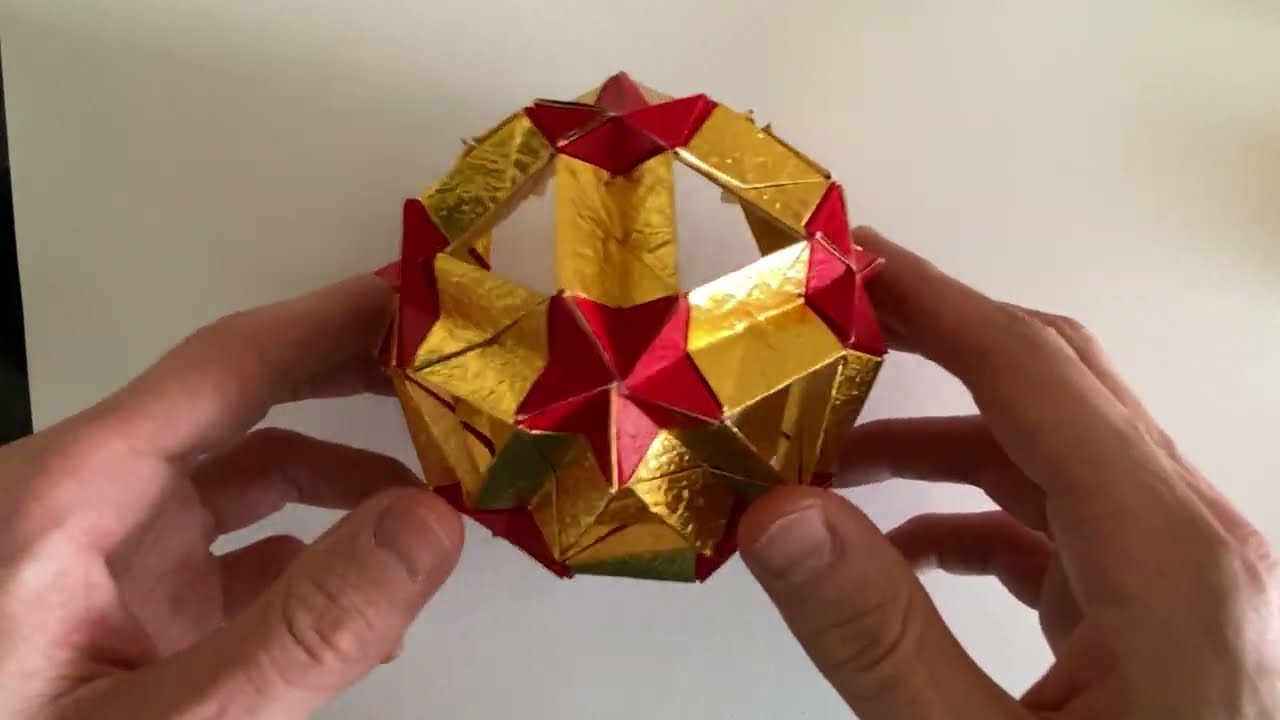 30 Sheet Origami - How to Video - origami how to paper art paper sculpture craft ideas easy origami