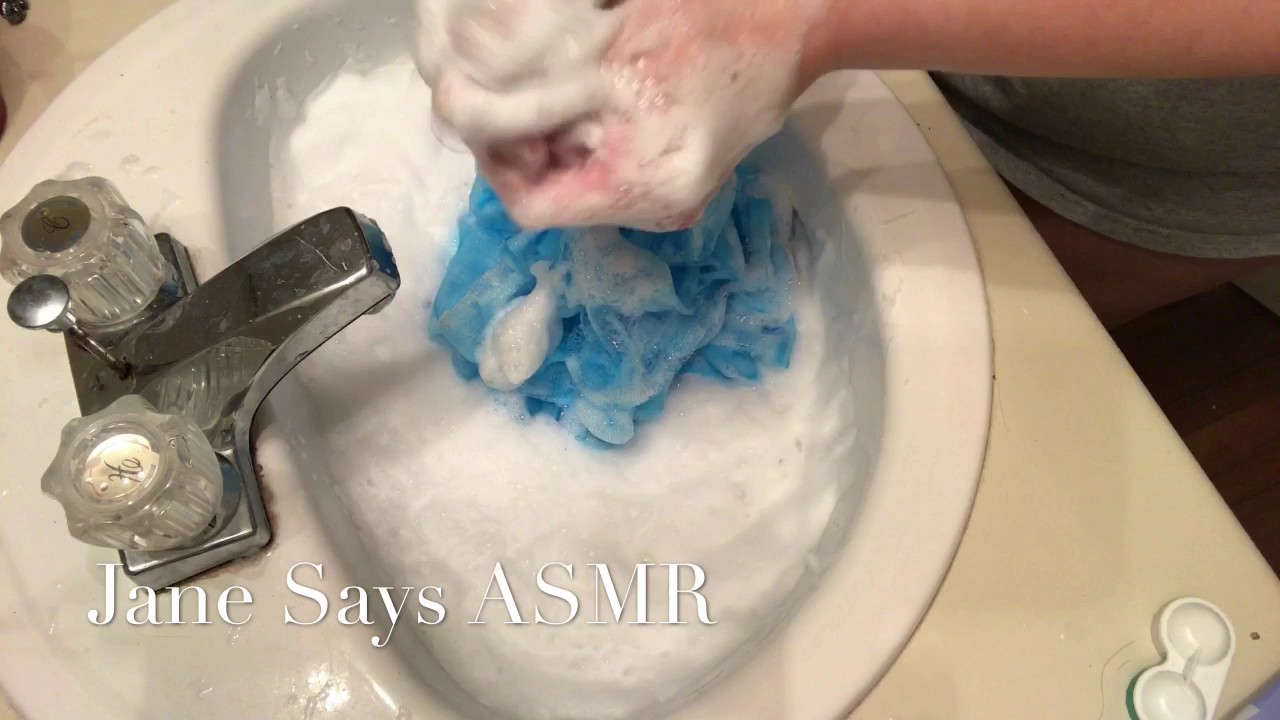 ASMR: Aggressive Soapy Loofah & Sponge Scratching; Blue Yeti Version