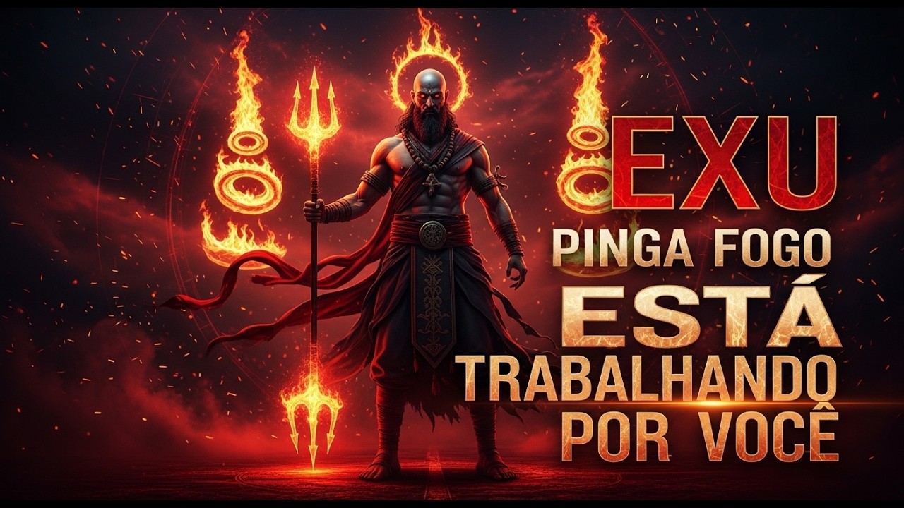 🔥🖤 EXU PINGA FOGO / PONTOS sobre o FOGO QUE LIMPA, FOGO QUE ABRE CAMINHO