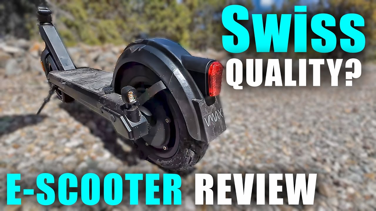 Swiss Engineered E-Scooter - VMAX VX2 Pro GT Review - A New Kind of Quality