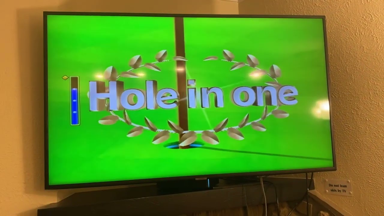 Wii Sports Golf Amazing Hole in One Hole 2 Par 3