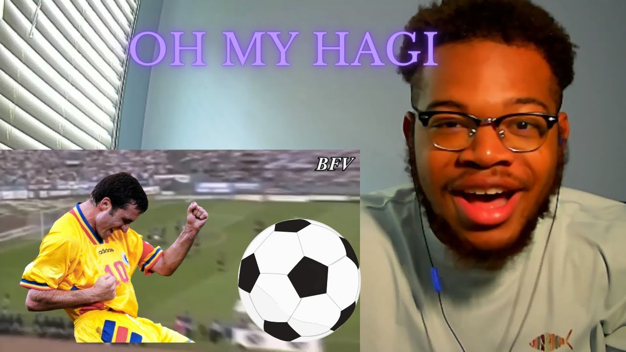 HE THIS GOOD?!?! AMERICAN REACTS TO GHEORGHE HAGI REGELE DIN CARPATI SKILLS AND GOALS (REACTION)!!