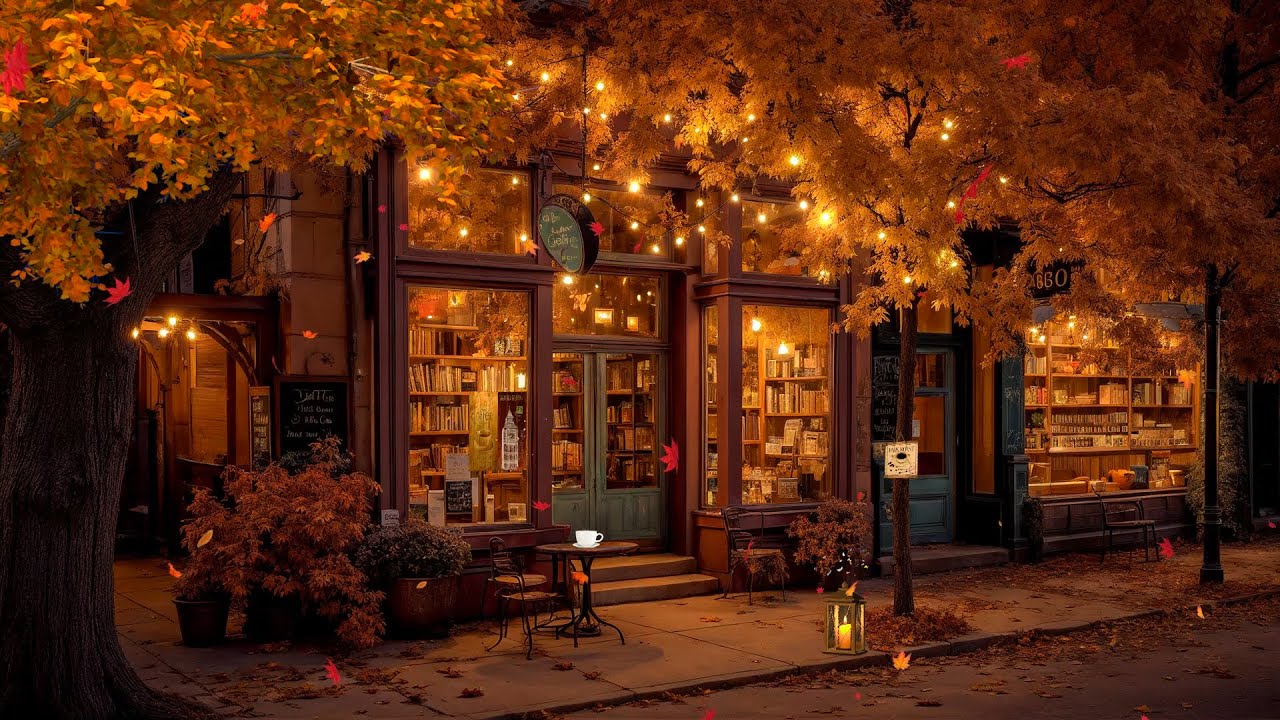 Autumn Jazz Relaxation &ndash; Smooth and Exquisite Jazz at a Book Caf&eacute; for Work and Coffee Moments