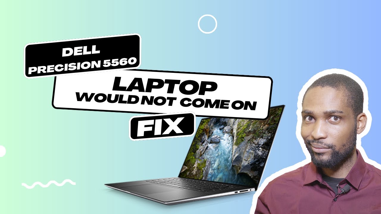 Dell Precision 5560 not coming on