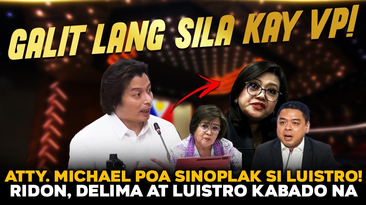 GOOD NEWS BALITA! ATTY. MICHAEL POA SINOPLAK SI LUISTRO! TED FAILON SINUPALPAL SI RIDON AT DELIMA