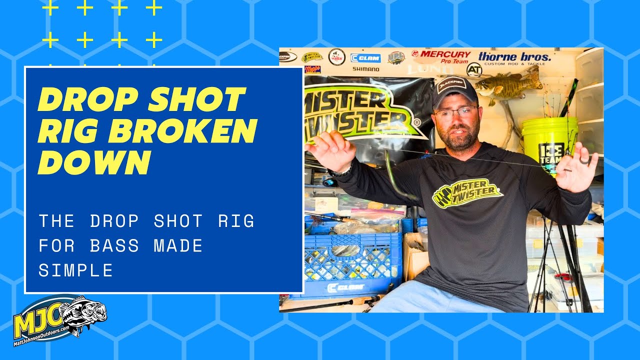 The Drop Shot Rig Breakdown | Bass Fishing Setup