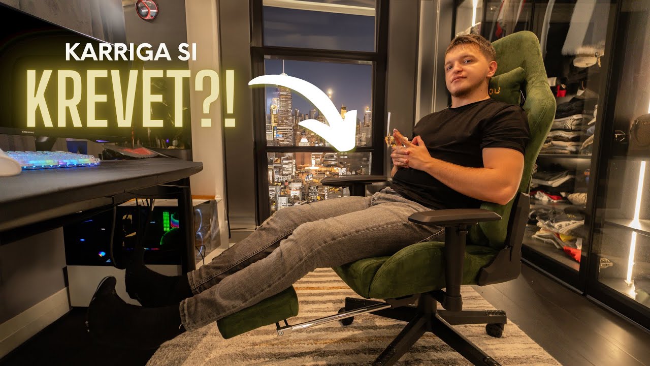 Karriga që shtrihet si Krevet !? - Vadda Unboxing Shqip