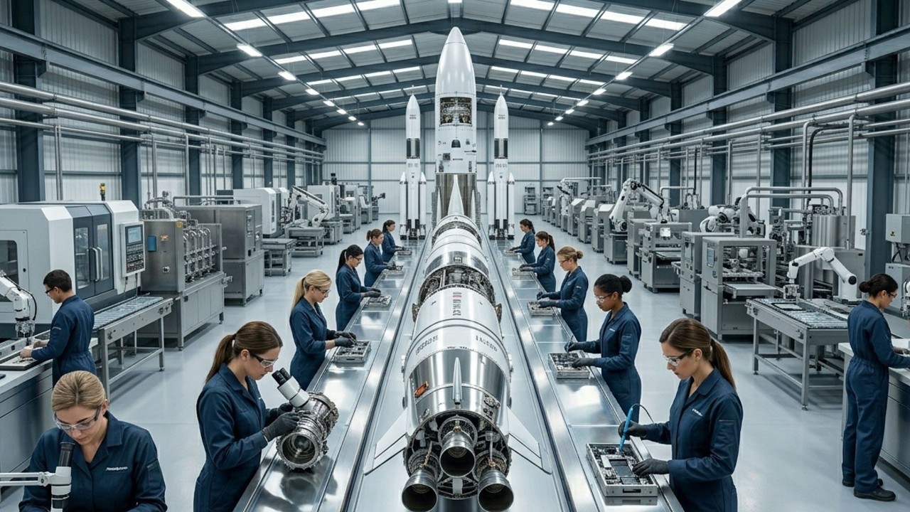 How Space Rockets Are Made | Rocket Manufacturing Process