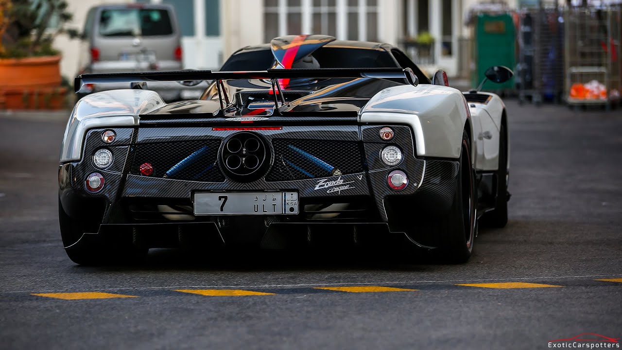 Arab Supercar Invasion in Cannes and Monaco ! Zonda Cinque, 2x Huayra, 2x LaFerrari, 3x 918 Spyder