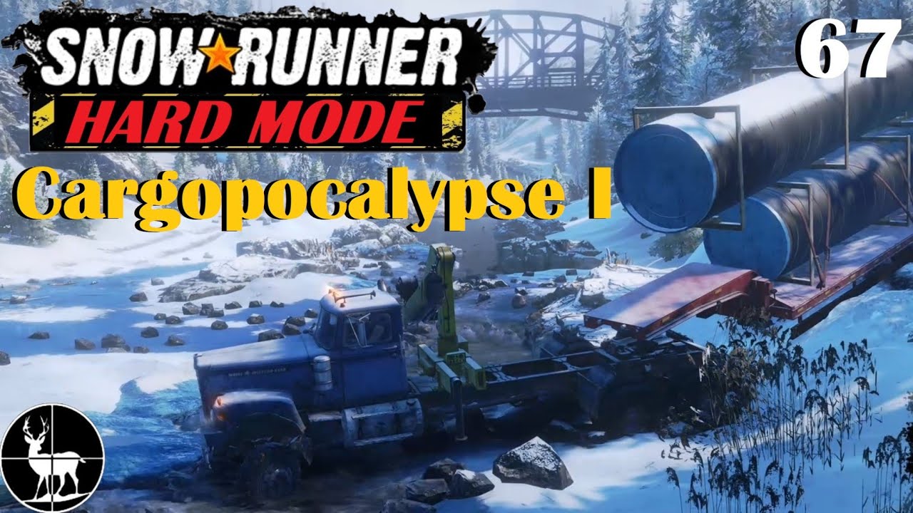 Cargopocalypse ⚠️ SnowRunner Hard Mode ⚠️ Alaska