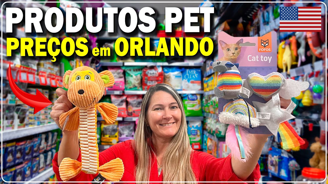 PRE&Ccedil;OS de PRODUTOS INCR&Iacute;VEIS para o seu PET nos Estados Unidos. 🐶🐾