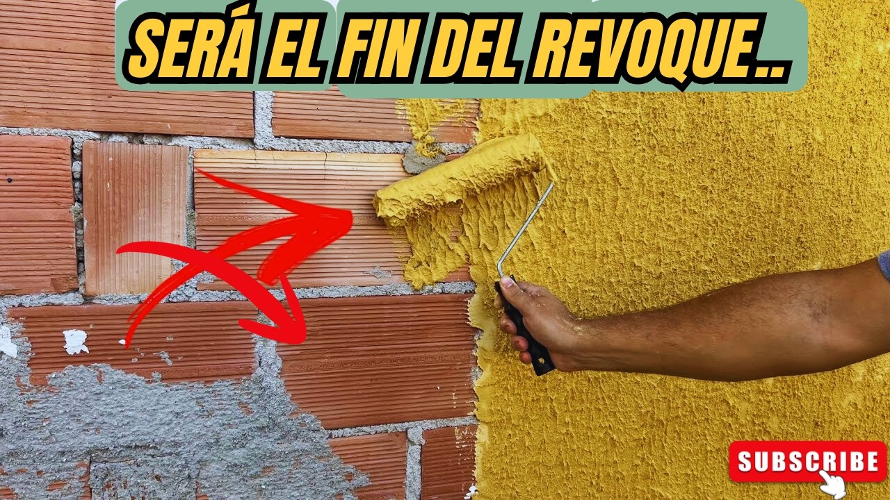 LLevo 20 AÑOS en la CONSTRUCCIÓN y NUNCA habia VISTO NADA IGUAL..! DILE ADIOS AL REVOQUE...!!