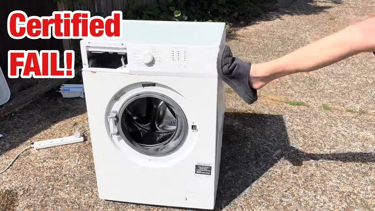 Zenith ZWM7121W washing machine || Destruction time from start to finish! What a fail it was!