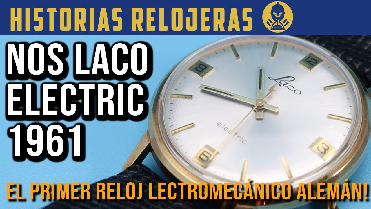 NOS Laco electric Durowe 861 de 1961. Camino al cuarzo: La tecnología que Timex compró a Alemania