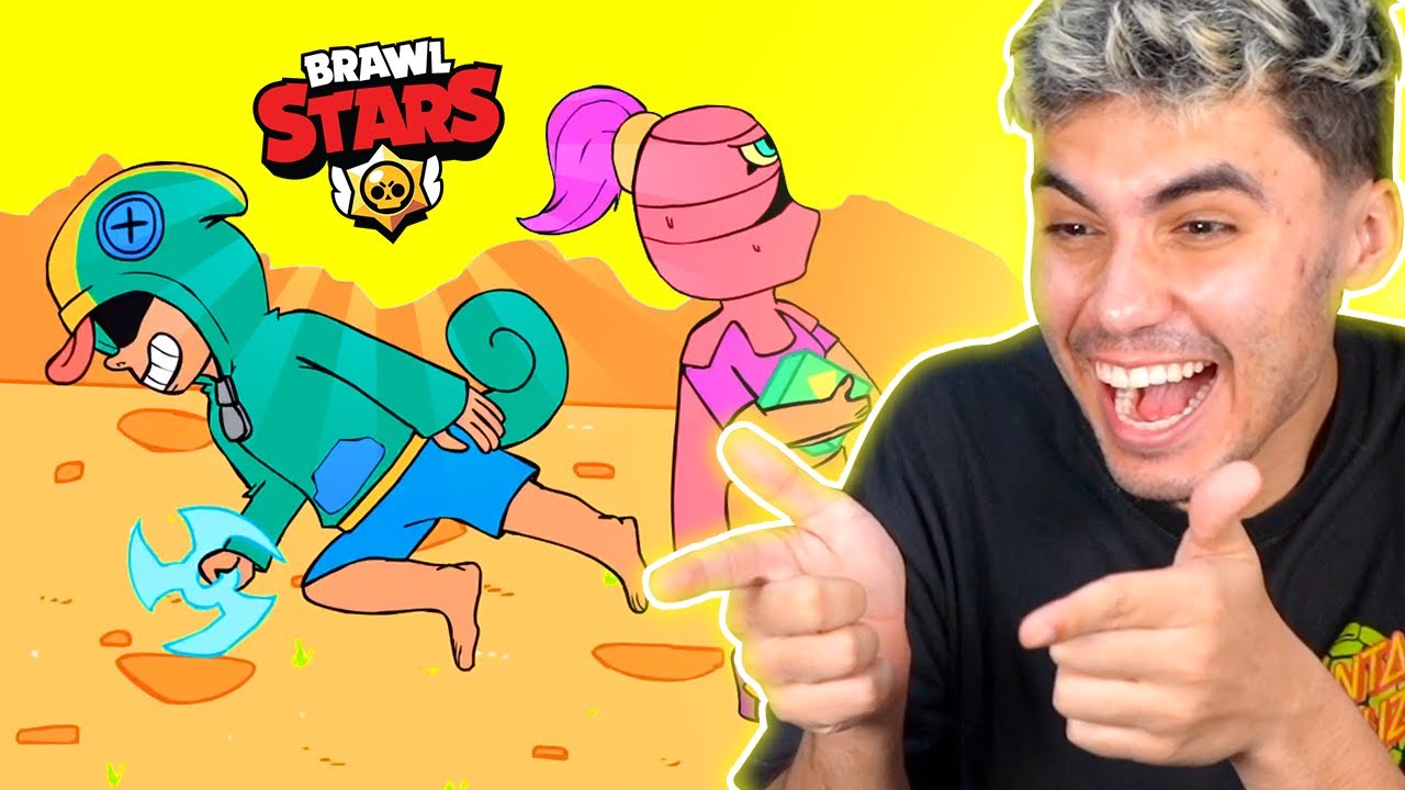 OS DESENHOS ANIMADOS DE BRAWL STARS!! HISTÓRIAS!!