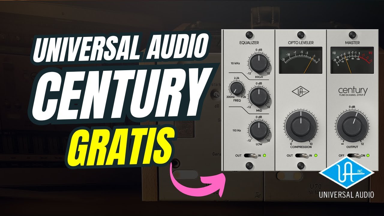 Preamplificador de Universal Audio Gratis || Century Tube Preamp UAD