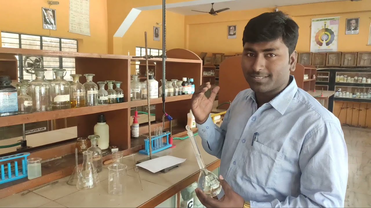 Determination of concentration/ molarity of KMno4 solution with the help of M/20 Of mohr's salt sol.