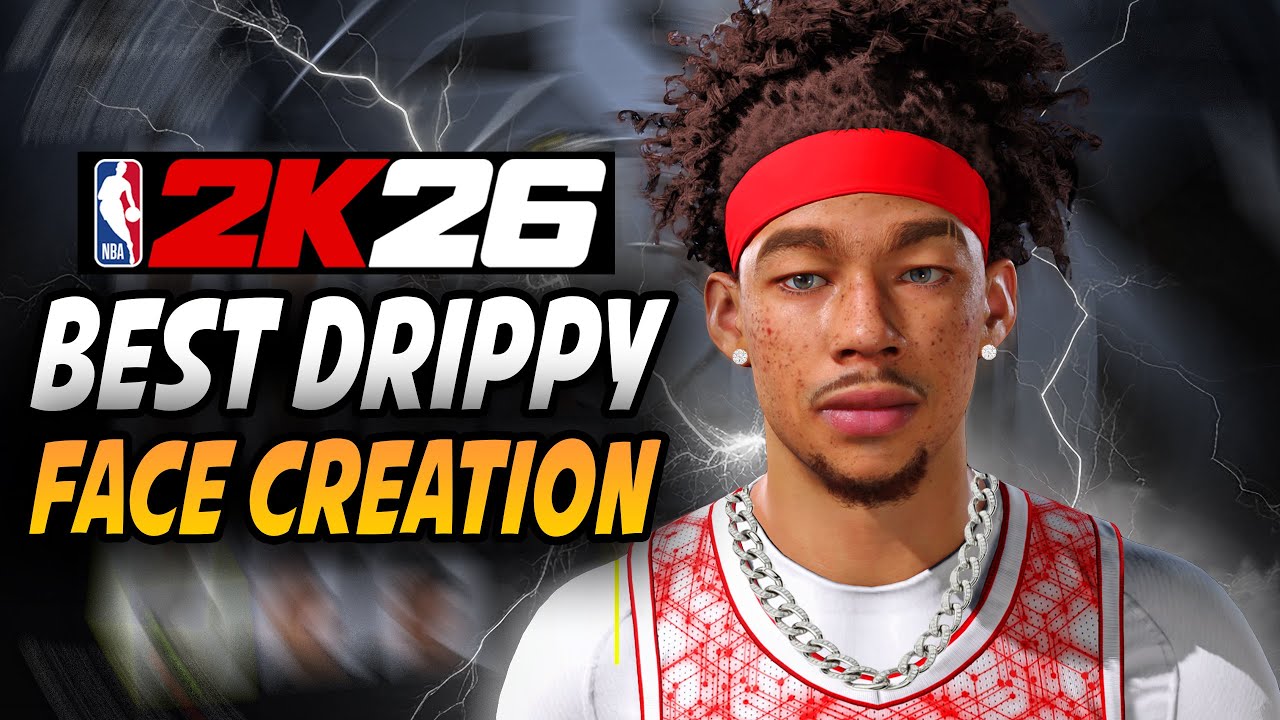 *NEW* BEST DRIPPY FACE CREATION TUTORIAL in NBA 2K26 &bull; BEST COMP STAGE FACE CREATION NBA 2K26