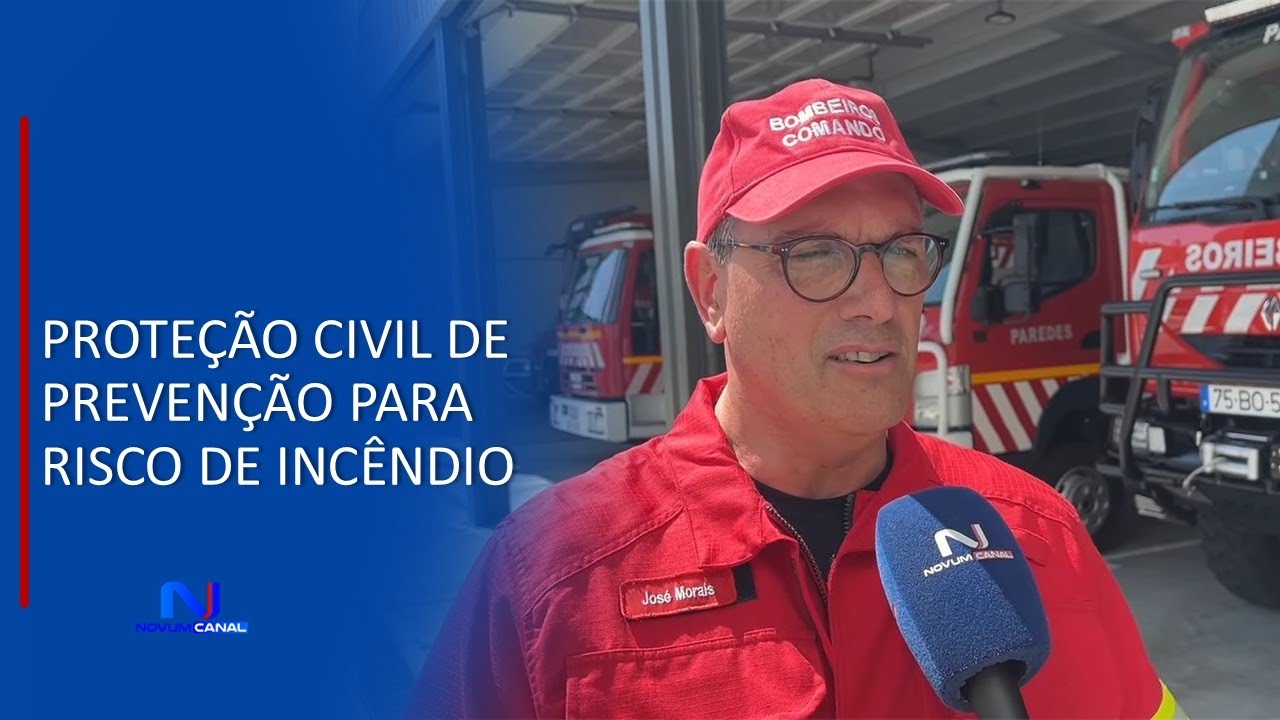 PROTEÇÃO CIVIL DE PREVENÇÃO PARA RISCO DE INCÊNDIO