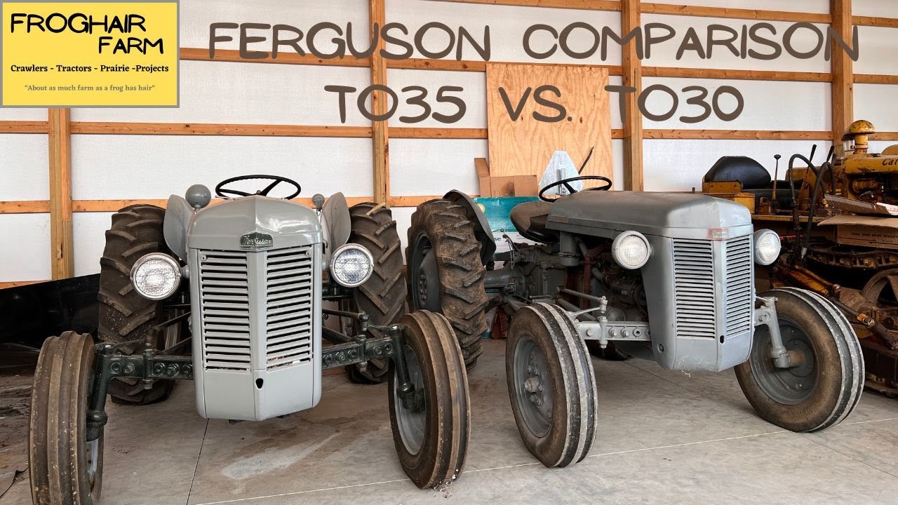 Ferguson Tractors: 30 vs. 35 the difference five more makes!
