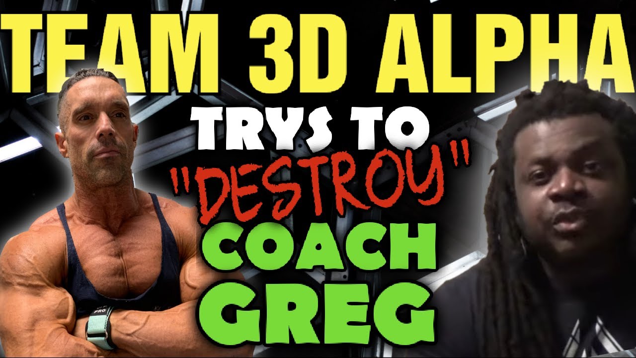 Team 3d Alpha Tried To Destroy Greg Doucette - Fails Miserably