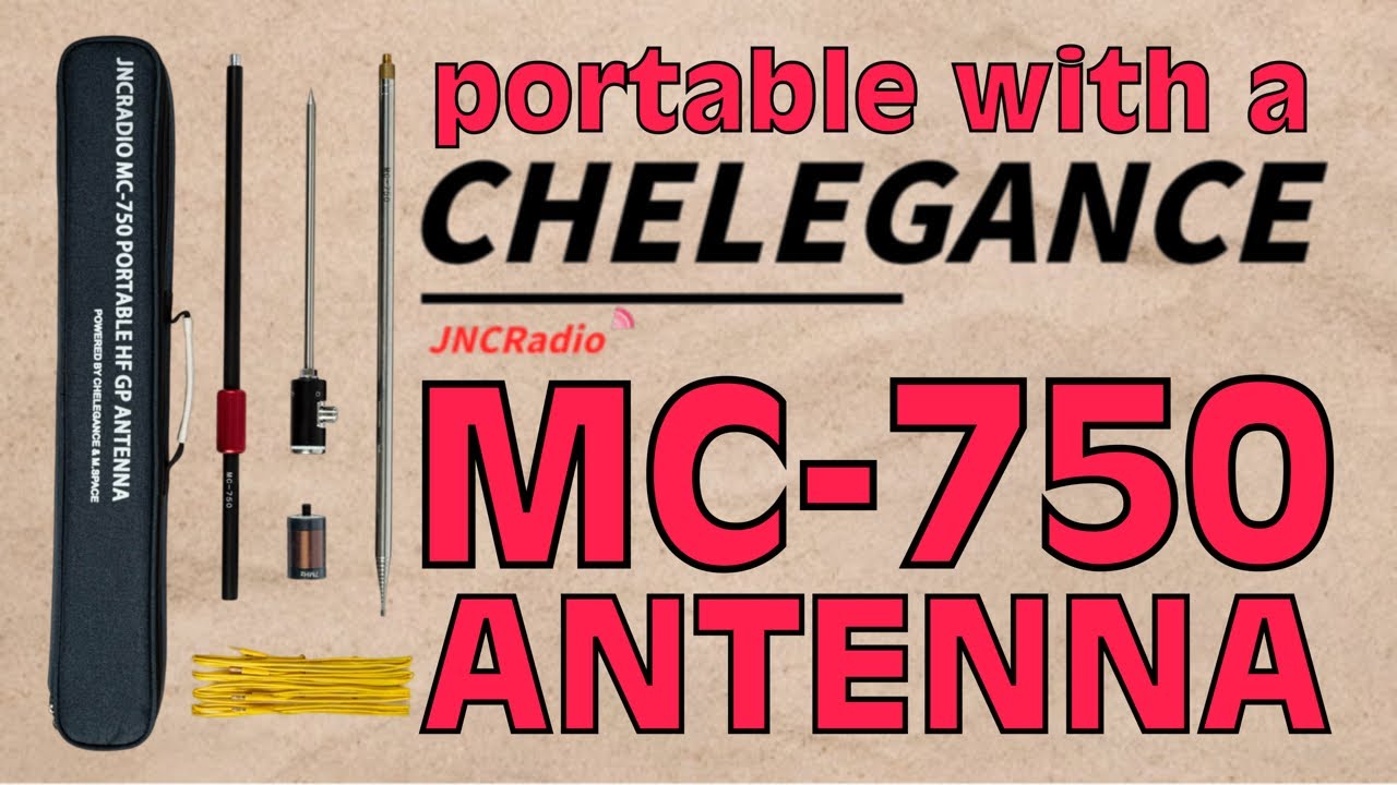 Testing the MC-750 Antenna - Portable Ham Radio