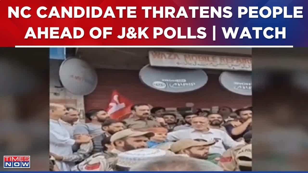 Jammu & Kashmir Polls: NC's Kishtawar Candidate Sajjad Kichloo Threatens People, Says... | WATCH