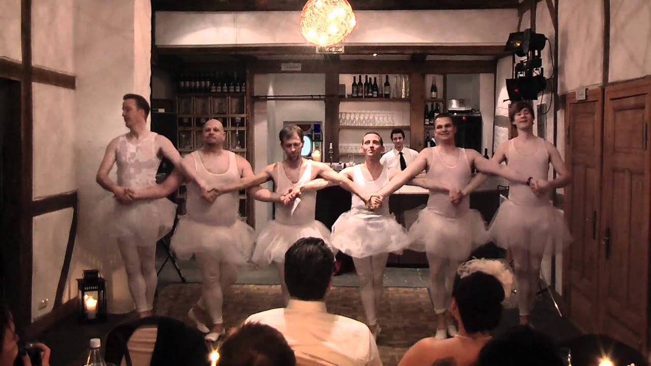 Männerballett 2010 Hochzeitsvorführung klassisch
