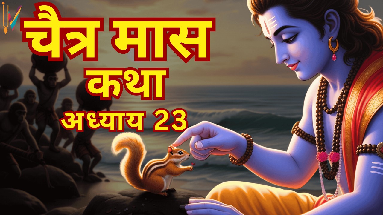 चैत्र मास कथा - अध्याय 23 | Chaitra Maas Ki Katha Day23 | Chaitra mahatmya adhyay 23