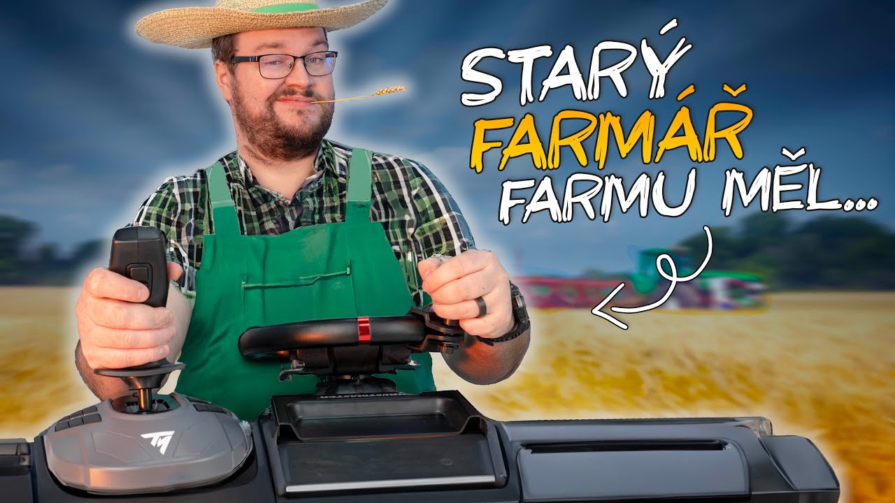 Farmařte jako profesion&aacute;l: Farm&aacute;řsk&eacute; hern&iacute; př&iacute;slu&scaron;ko od Thrustmasteru!