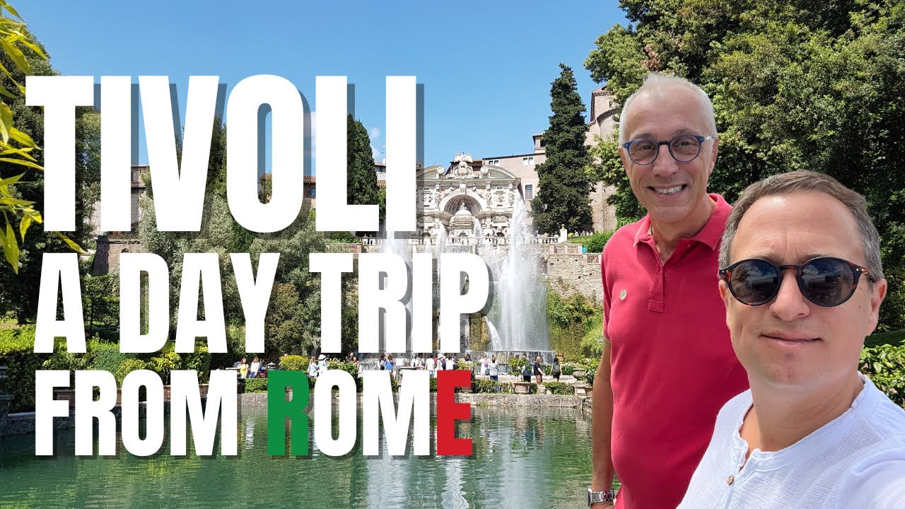 Tivoli a day trip from Rome - A virtual tour of the beautiful town of Tivoli near Rome